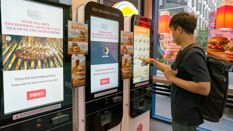 Burger King kiosks