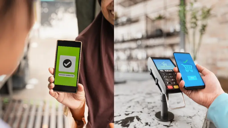 Clientes pagando cómodamente con NFC