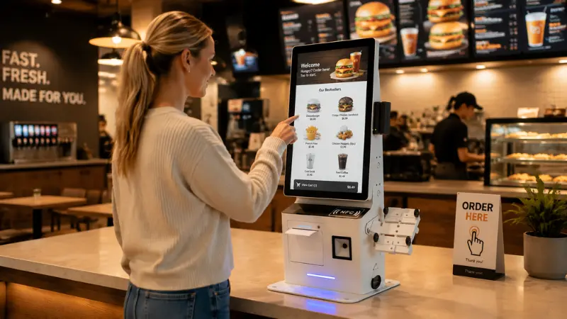 How Kiosks Improve the Restaurant Ordering Experience