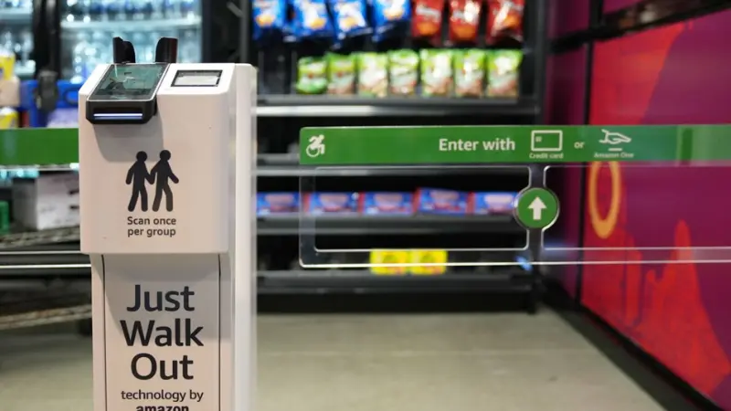 Just walk out Amazon store