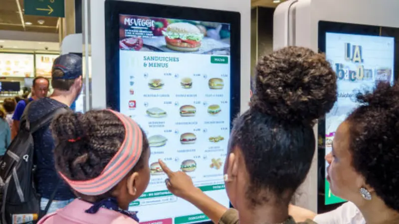 Kiosk offering smooth digital experience