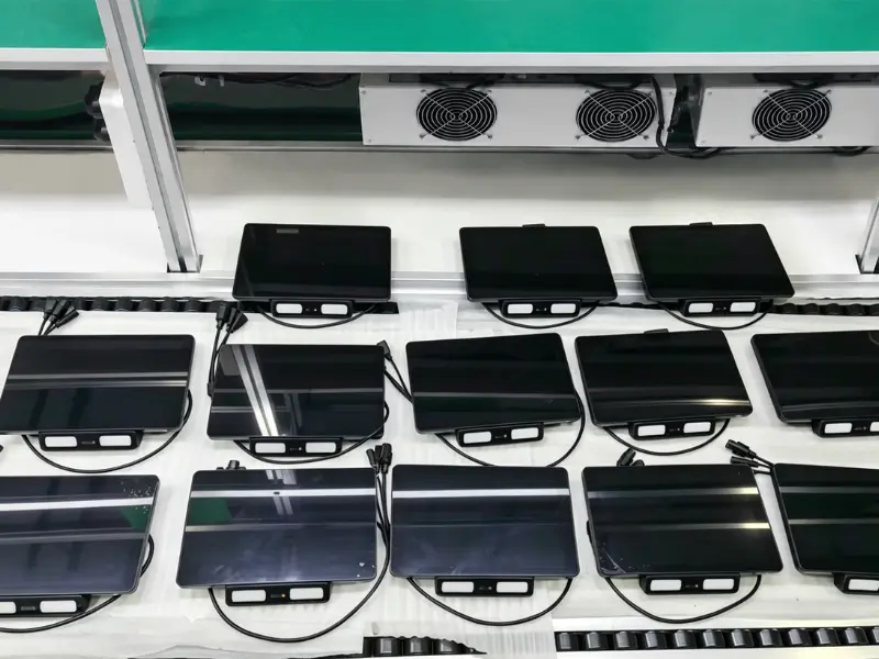 Price checker production line