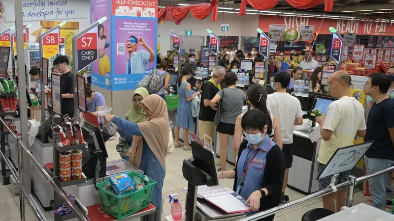 Supermarket self-checkout counters are not necessarily more efficient